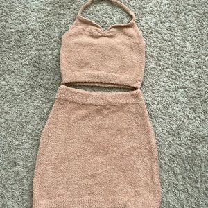 Two piece set from a boutique.